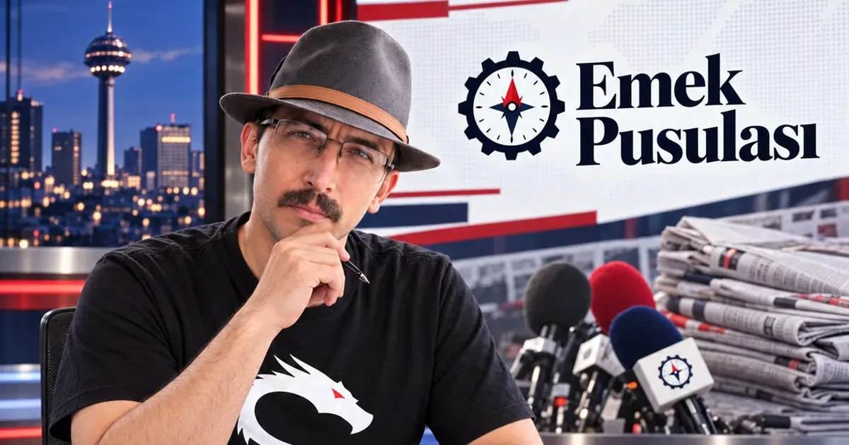 Ömür Tekin, Emek Pusulası Basın Özgürlüğü dosyası stüdyo kurgusunda