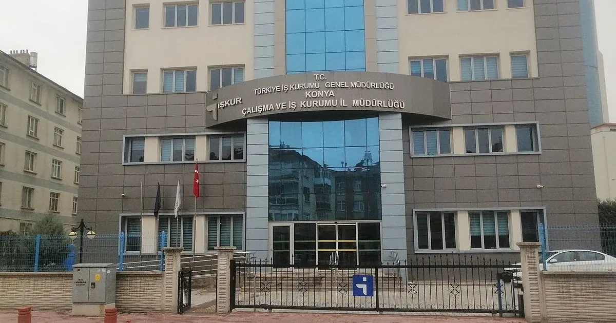 Konya'daki Türkiye İş Kurumu (İŞKUR) hizmet binası